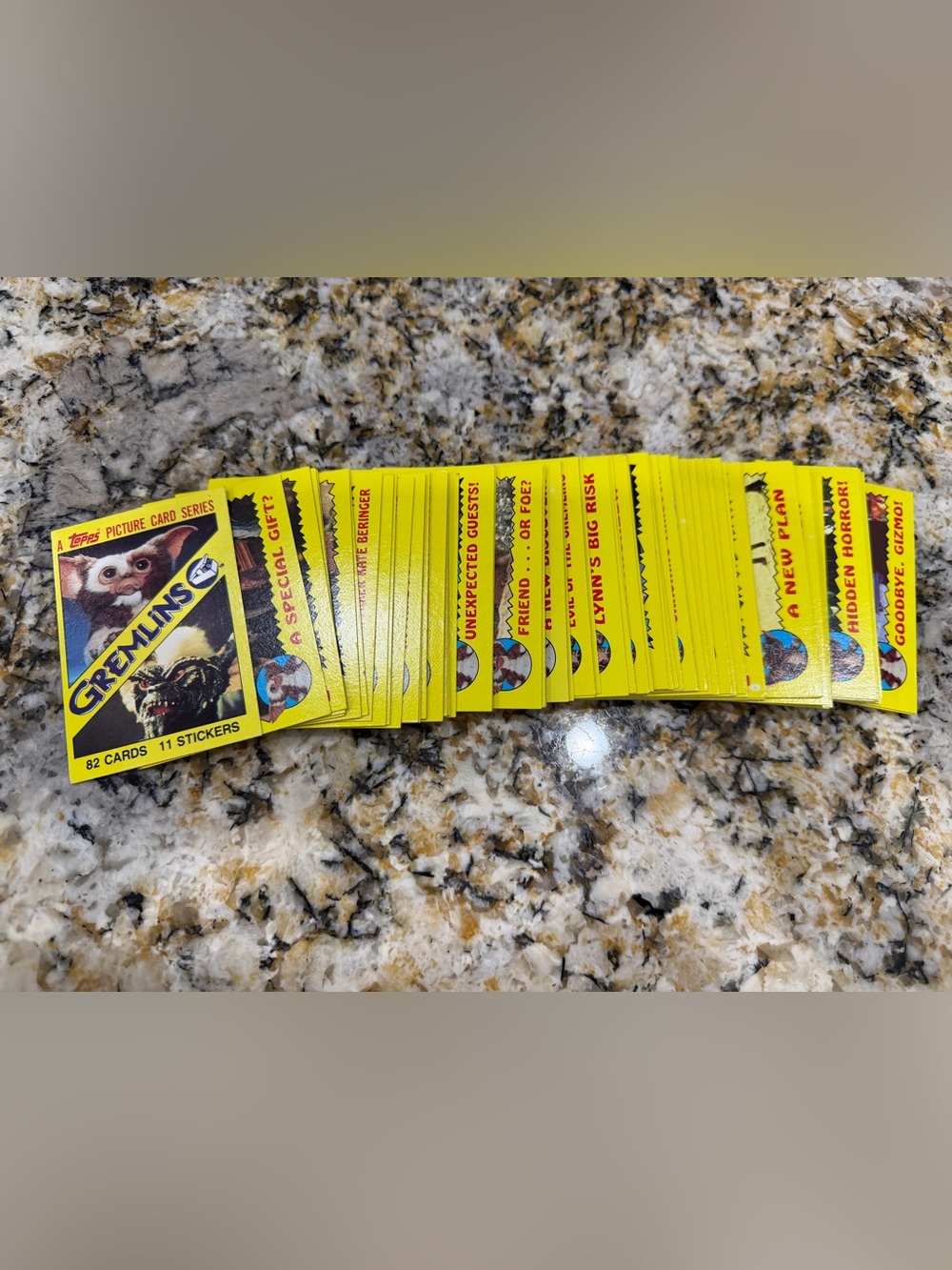 1984 Topps Gremlins Cards